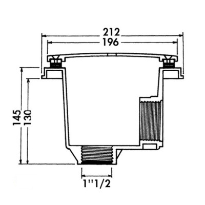 Слив донный Hayward 3252PAK2 2