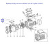Крышка корпуса насоса Aquaviva для SP серии 1021039