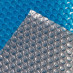 Солярное покрытие Aquaviva Platinum Bubbles серебро/голубой (4х50 м, 500 мкм)