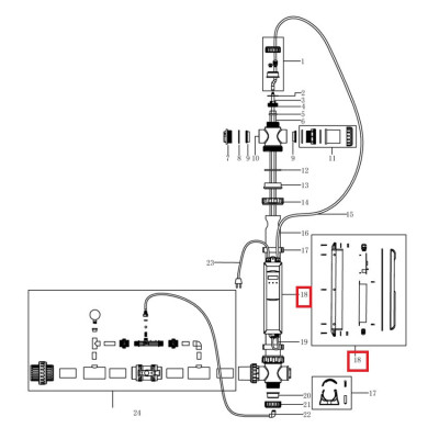 Блок питания для ультрафиолетовой установки Aquaviva NT-UV87