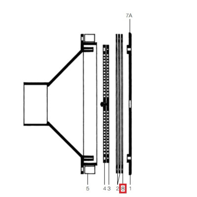 Фланец Hayward для заборника на 40 м3/ч BR3X22090