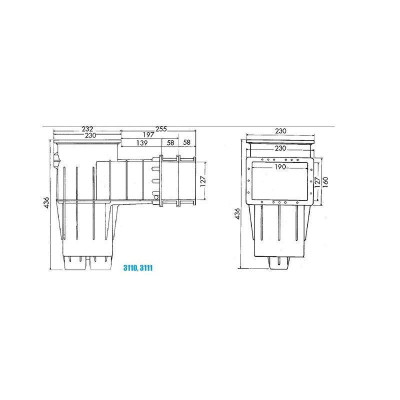 Скиммер Hayward 3111 PREMIUM Standart под лайнер