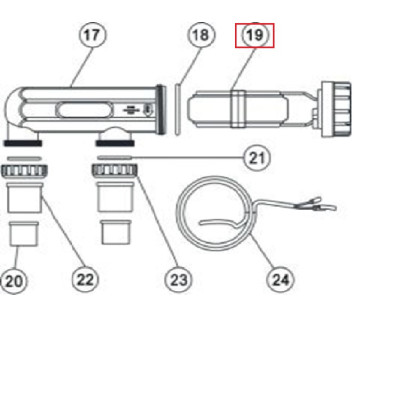 Ячейка хлоратора Aquaviva SSC50/25 (08050019)