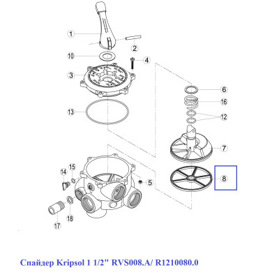 Спайдер Kripsol 1 1/2