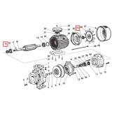 Уплотнительное кольцо для насосов Saer IR4P100-250B Cast Iron (54710220)