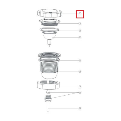 Запасные цветные линзы к прожектору  Aquaviva  LED/UL-P50