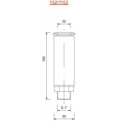 Пенная фонтанная насадка Schaumsprudler 1½"